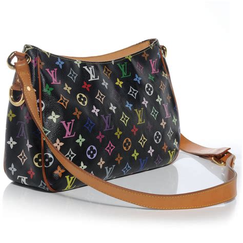 Louis Vuitton Monogram Multicolor Lodge GM Black